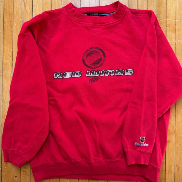 VTG 90s NHL Detroit Red Wings Men’s Sweatshirt Sz. XL - Picture 1 of 5